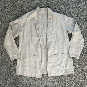Women's Eileen Fisher Linen Blazer Jacket